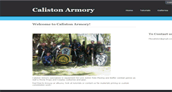 Desktop Screenshot of calistonarmory.com